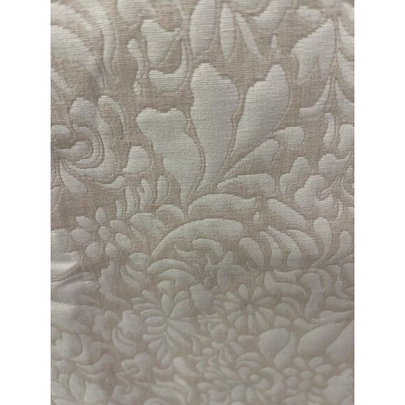 Coldwater Creek Ivory Floral Embossed Sheath Dress Size P10 - Picture 6 of 10